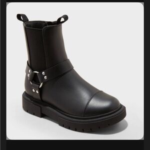 Kids' Crosby Harness Moto Boots
- Art Class Black 4